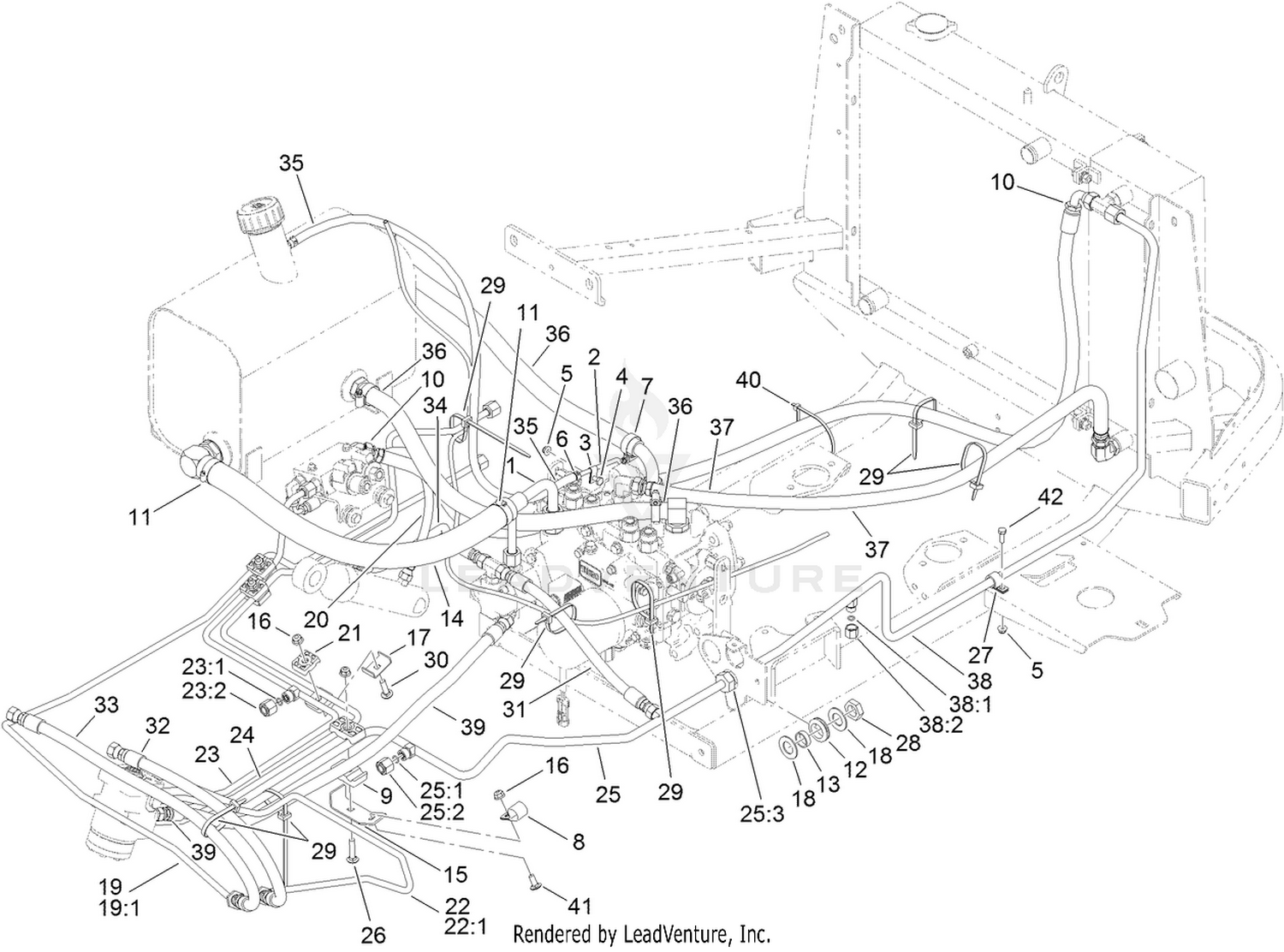 Hydraulic Tube and Hose Assembly