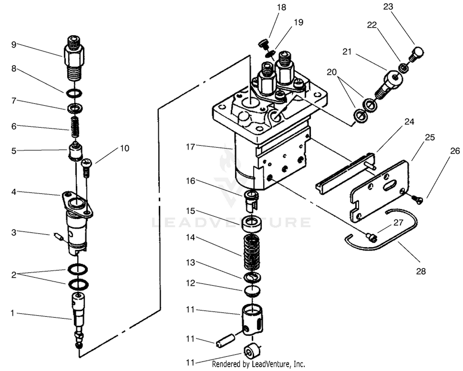 Injection Pump Assembly (continued)