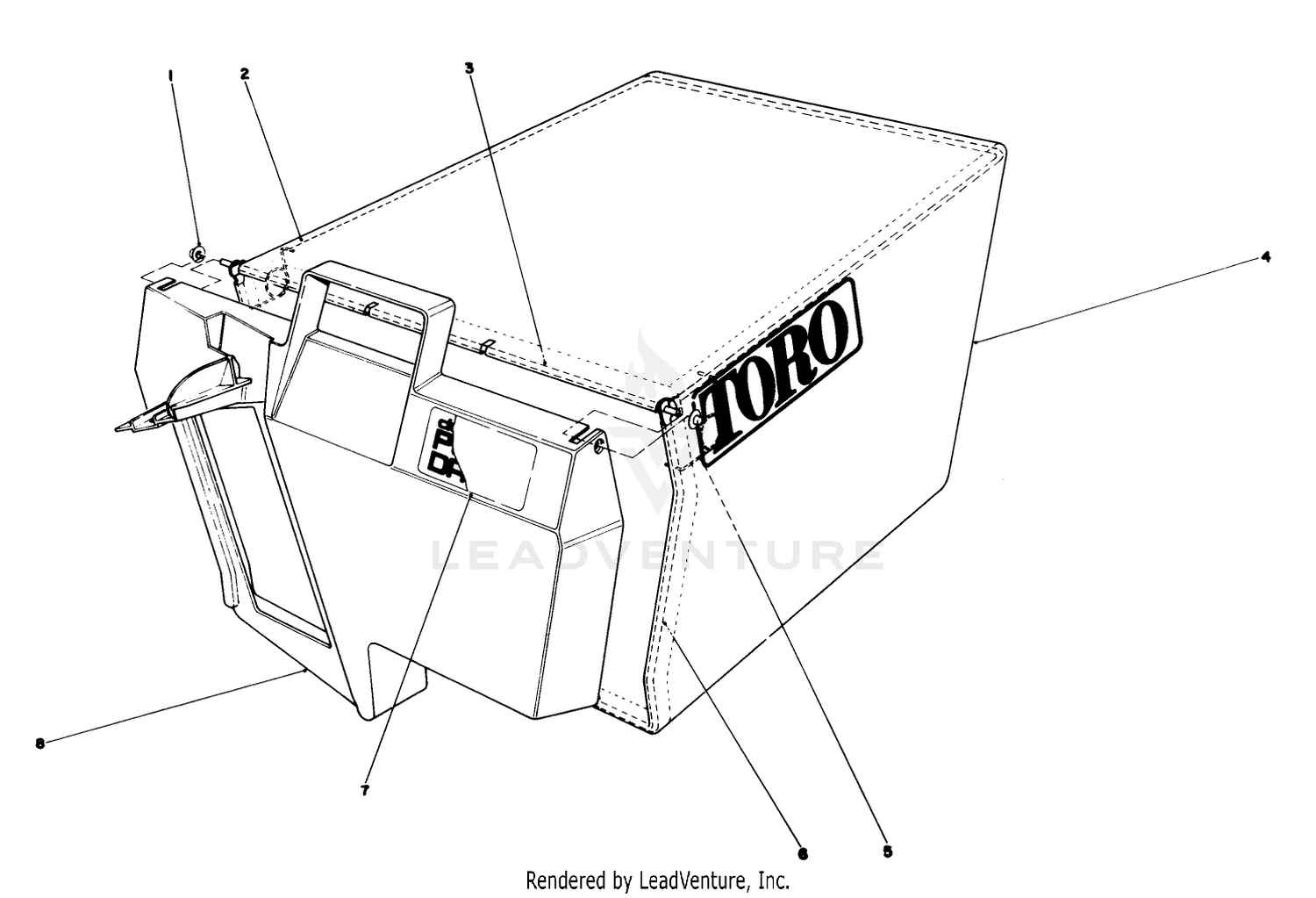 Recycler Bagging Kit Model No. 59174 (continued)(optional)