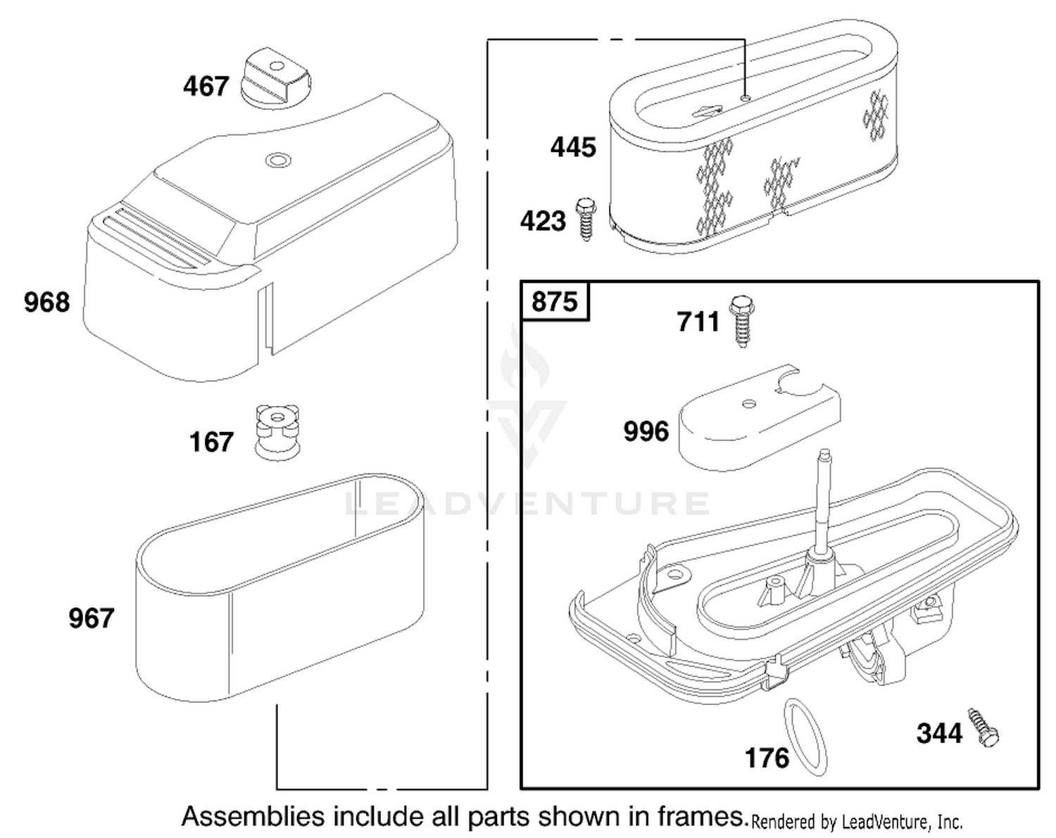 Engine Briggs  Stratton Model 28q777-0690-E1 5