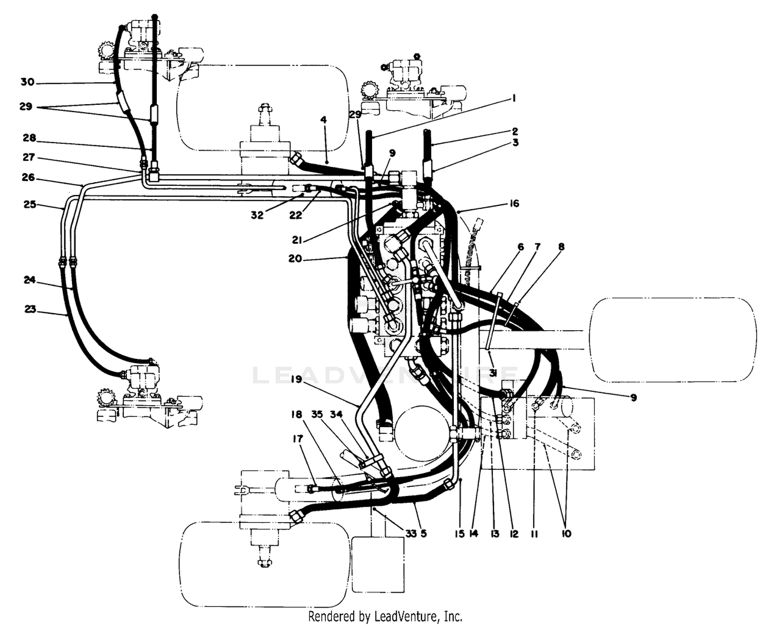 Hydraulic Systems Diagram