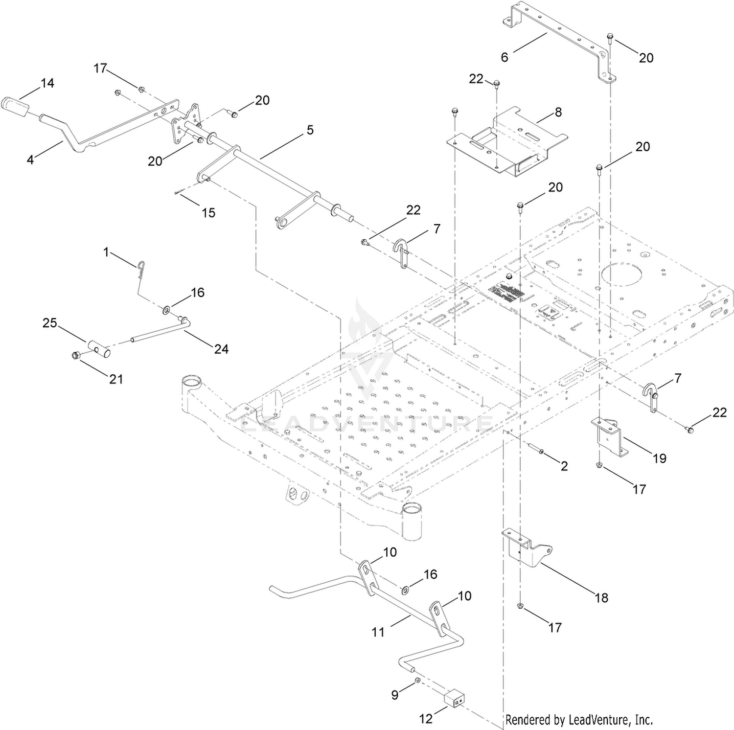 Deck Lift Assembly