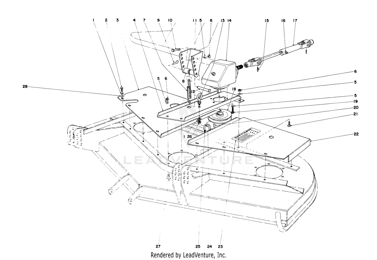 Deck Covers And Gear Box