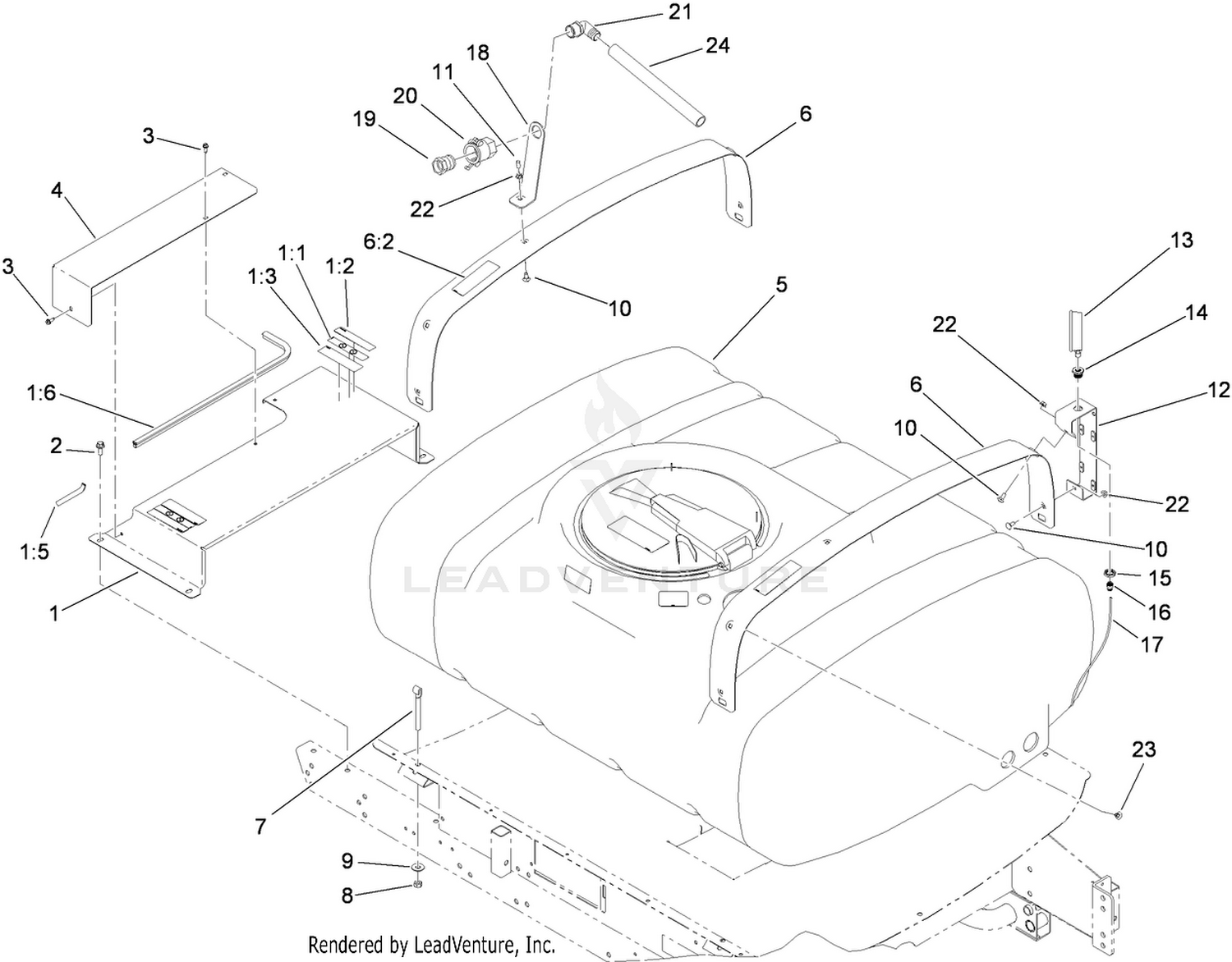 Tank and Cover Assembly