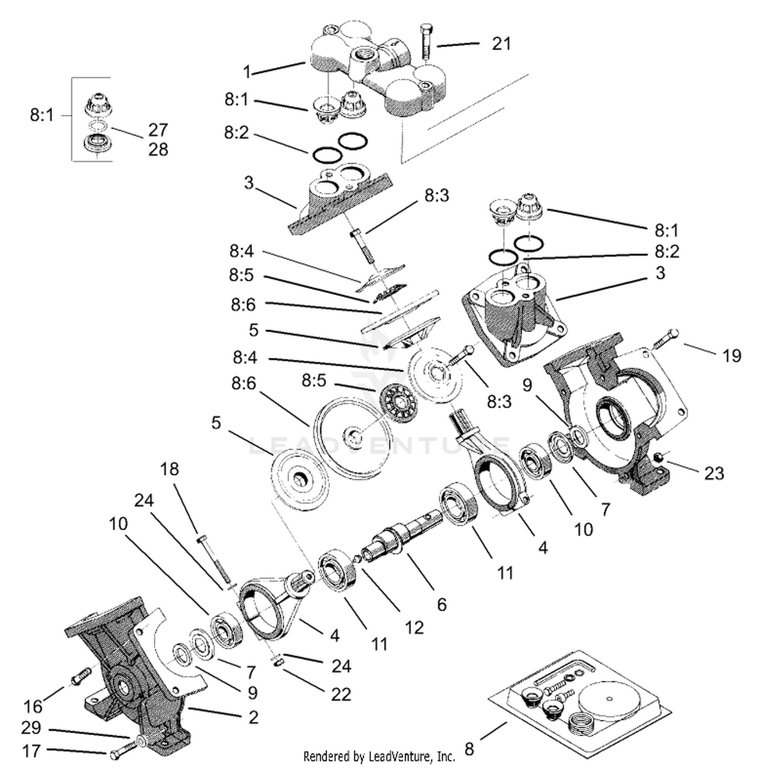 Pump Assembly No. 106-5121