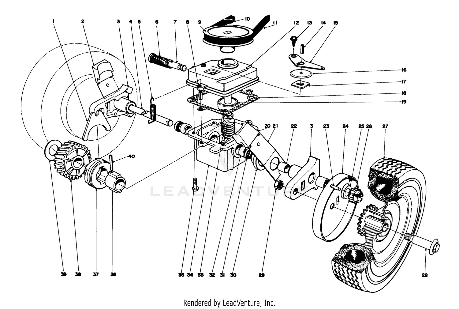 Gear Case Assembly