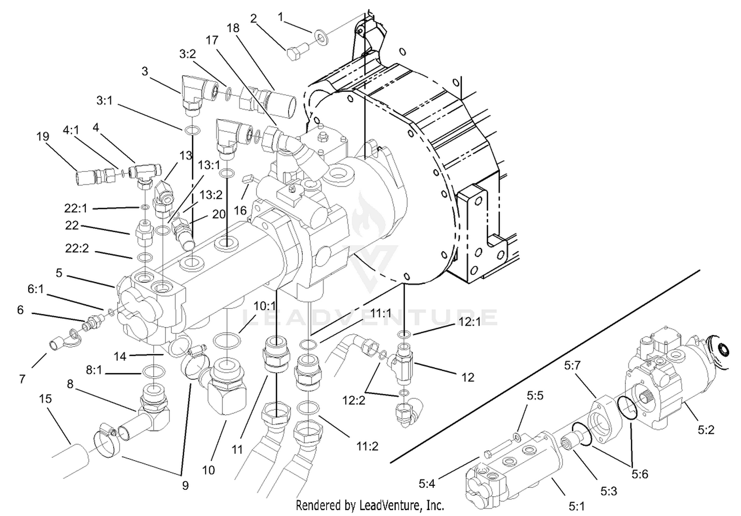 Hydraulic Pump Assembly
