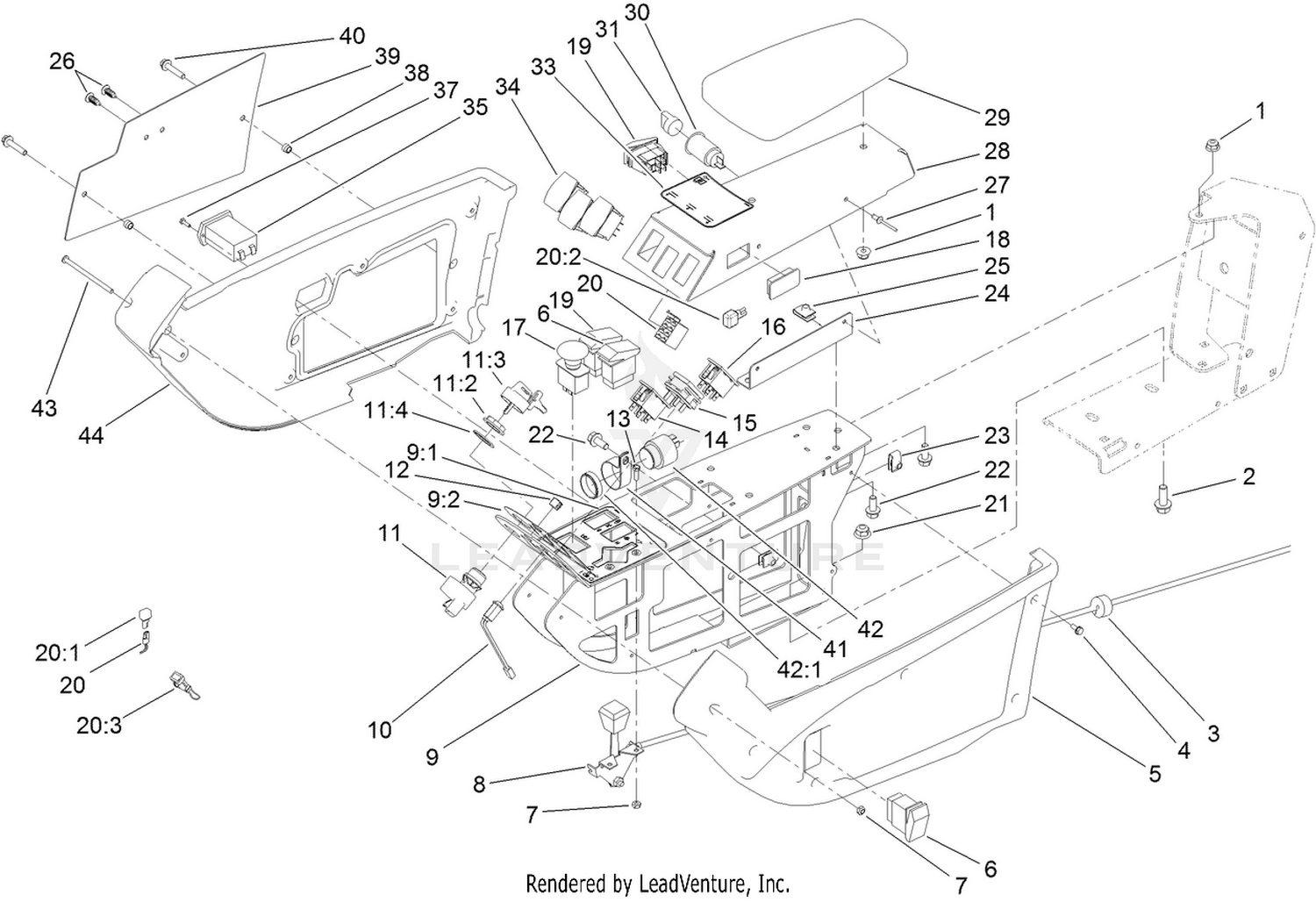 Control Console Assembly