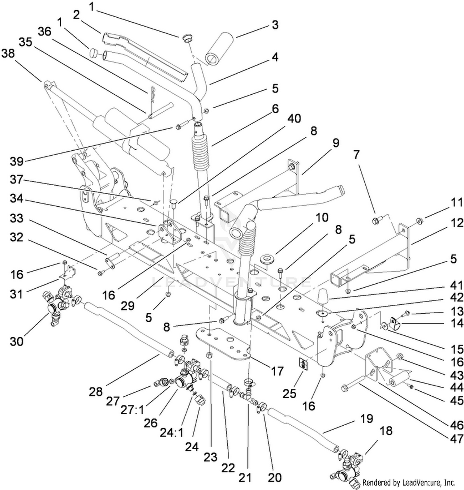 Boom Assembly No. 1