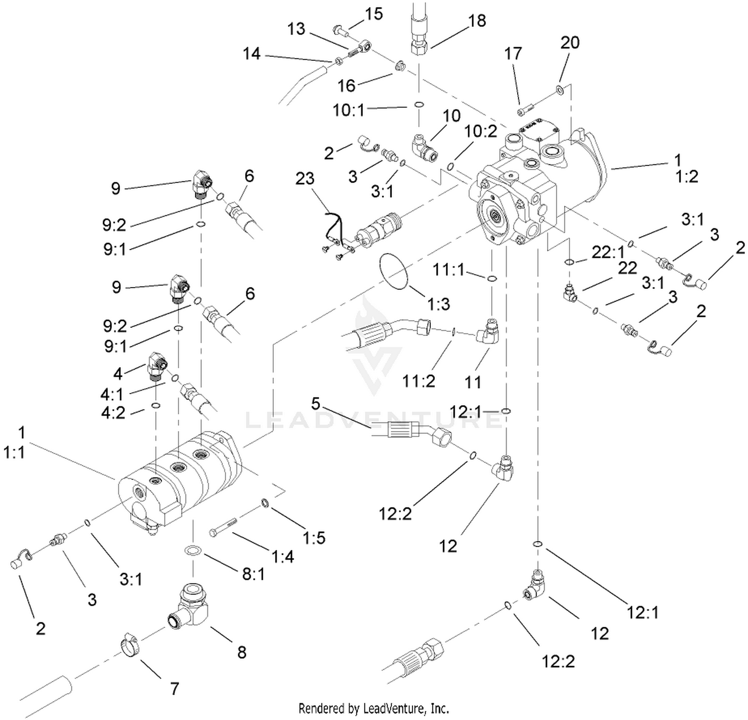 Hydraulic Pump Installation