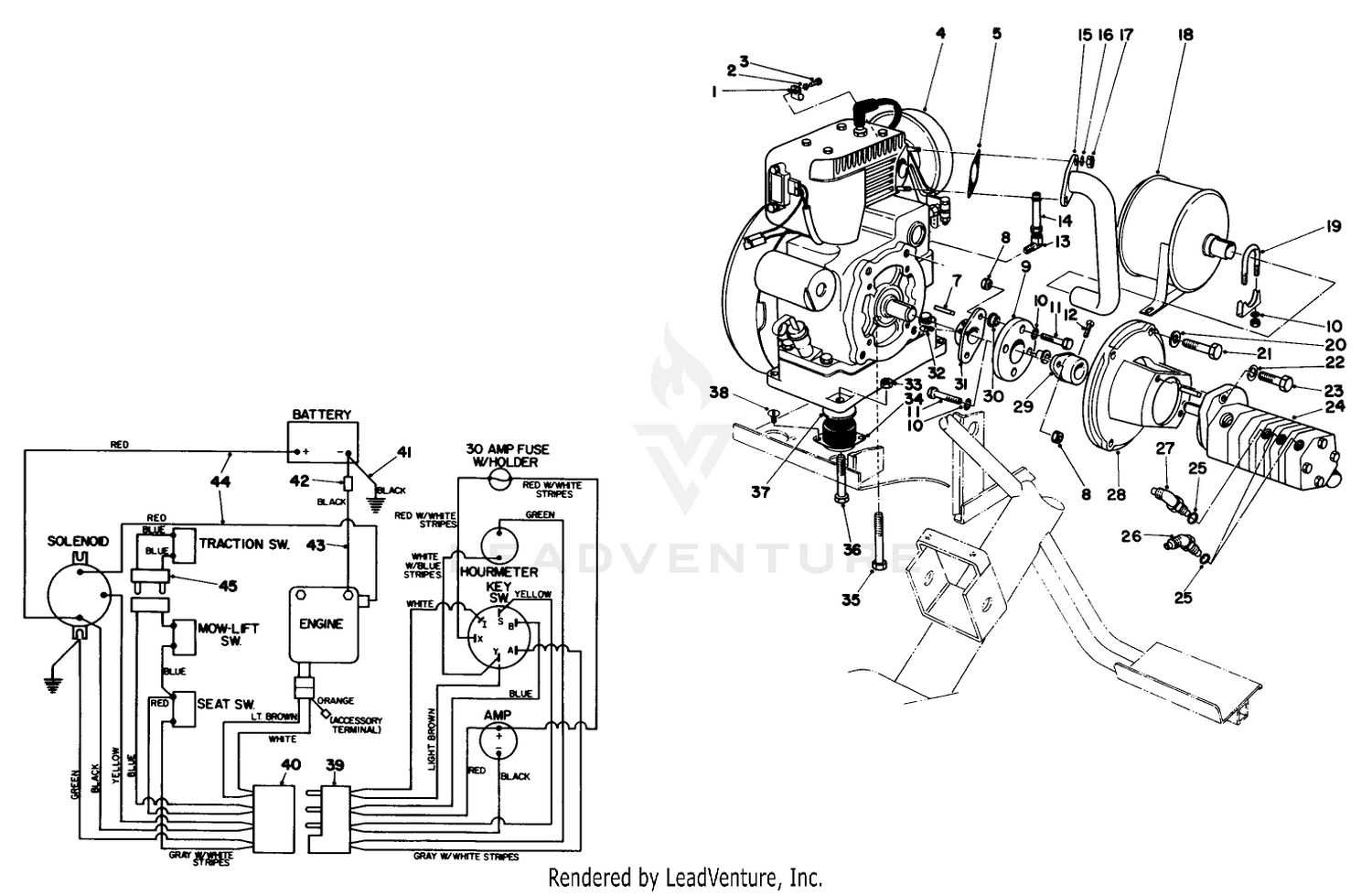 Engine And Wiring Diagram