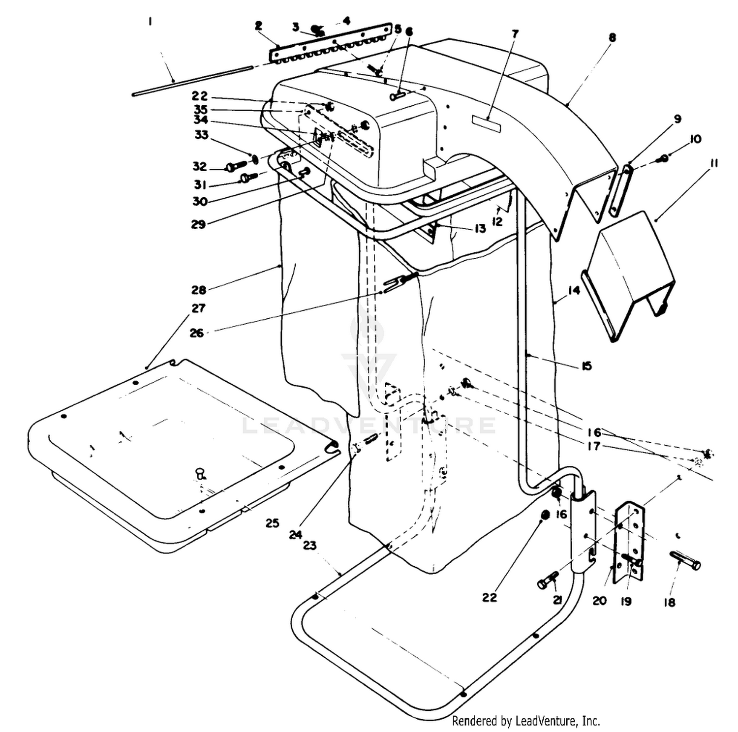 Grass Collector Model 30561 (optional)(continued) 2