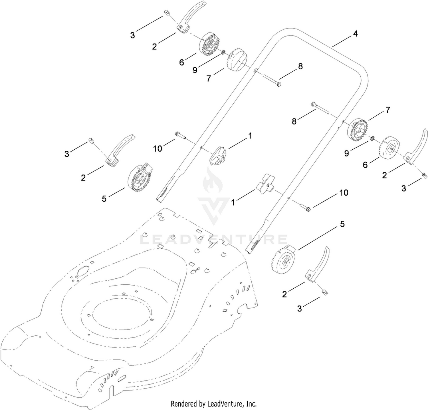 Lower Handle Assembly