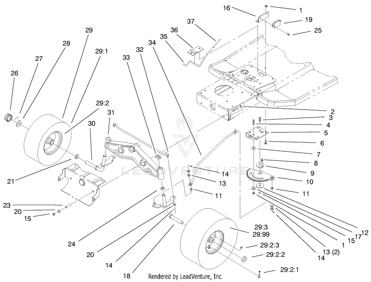 Steering Components Assembly