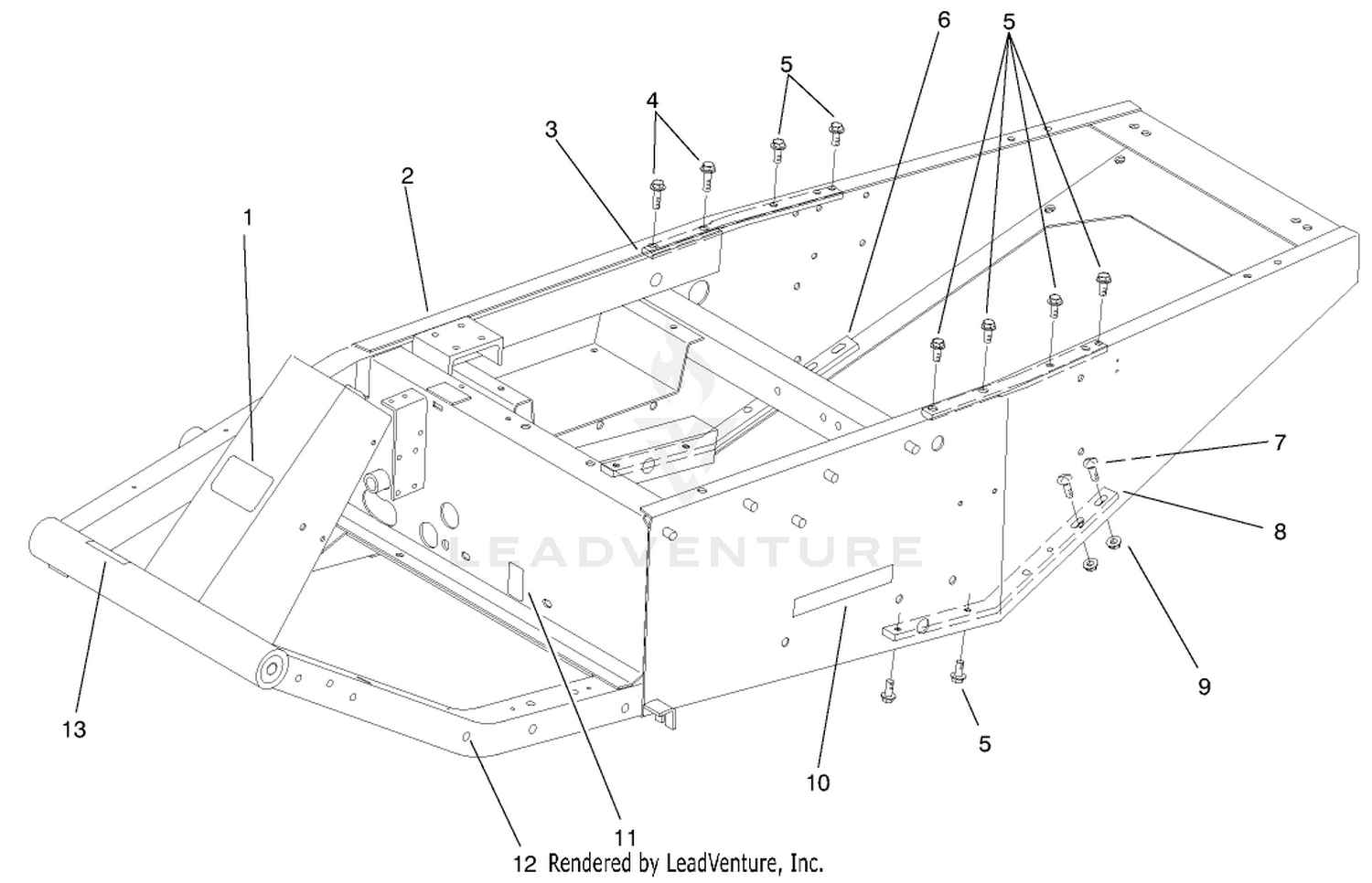 Main Frame Asssembly (continued)