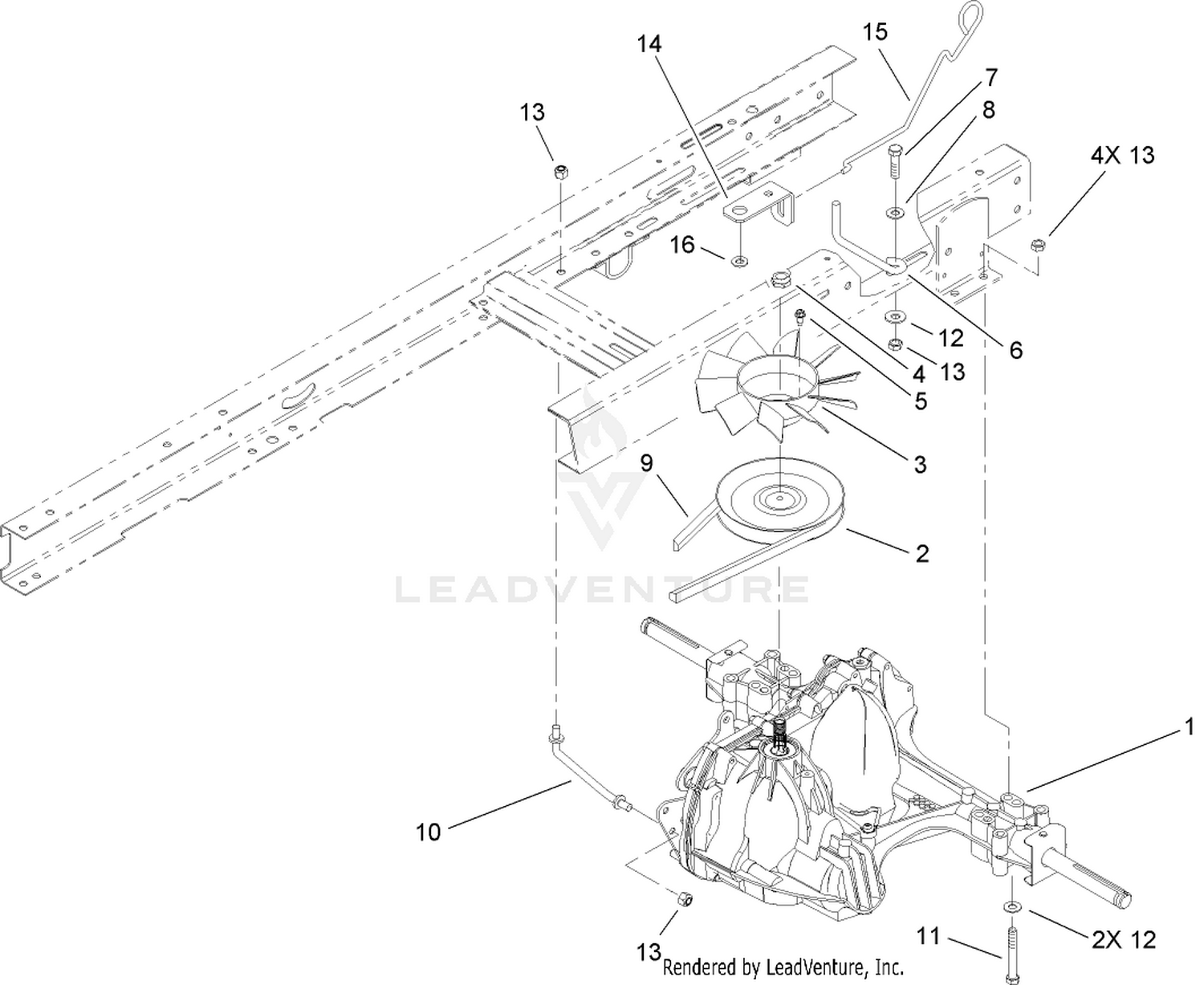 Hydro Transaxle Assembly