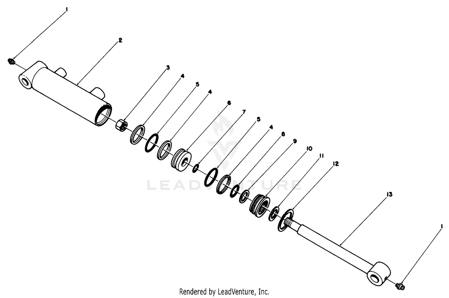 Hydraulic Cylinder N0. 63-0040