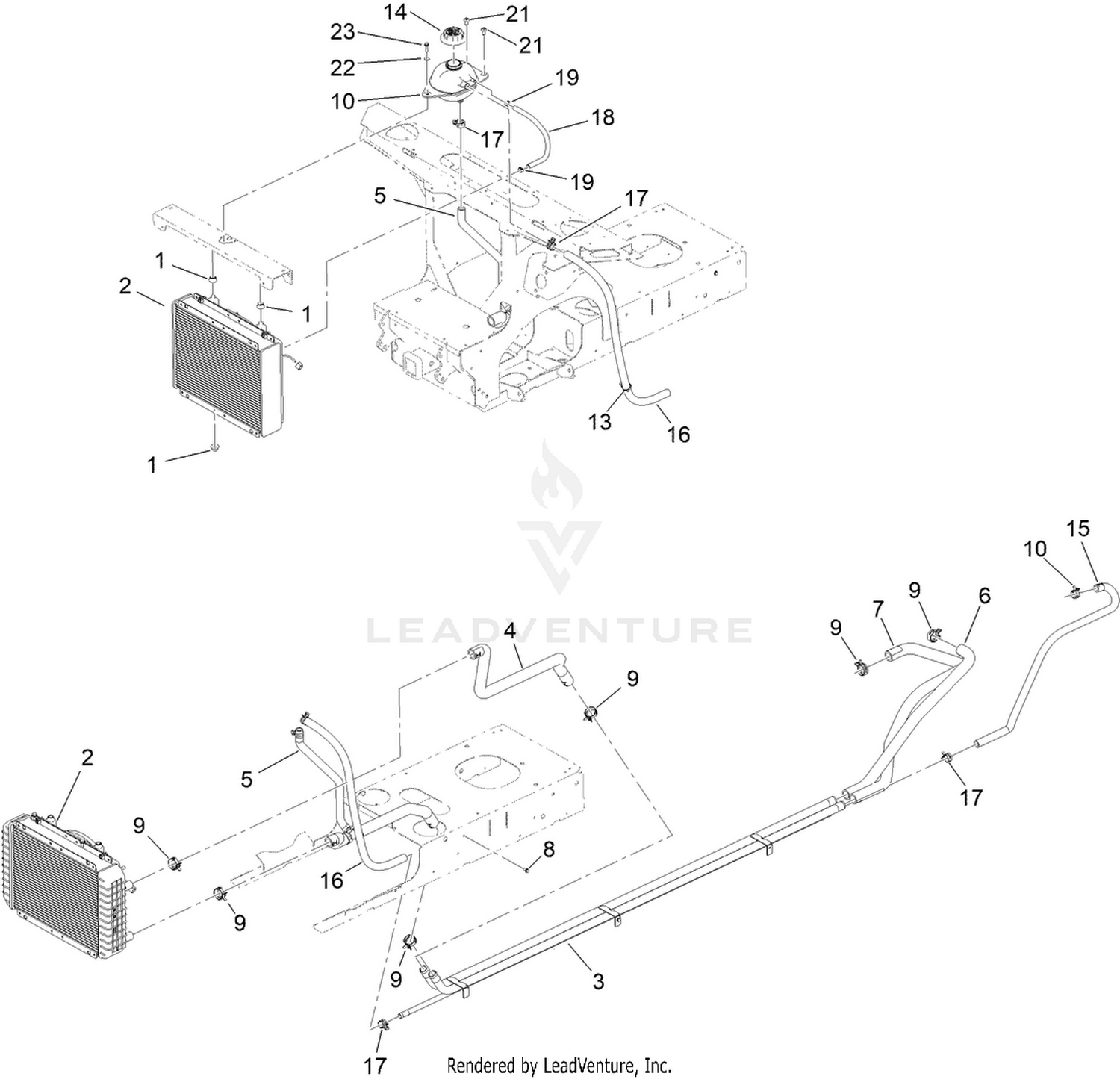 Cooling System Assembly