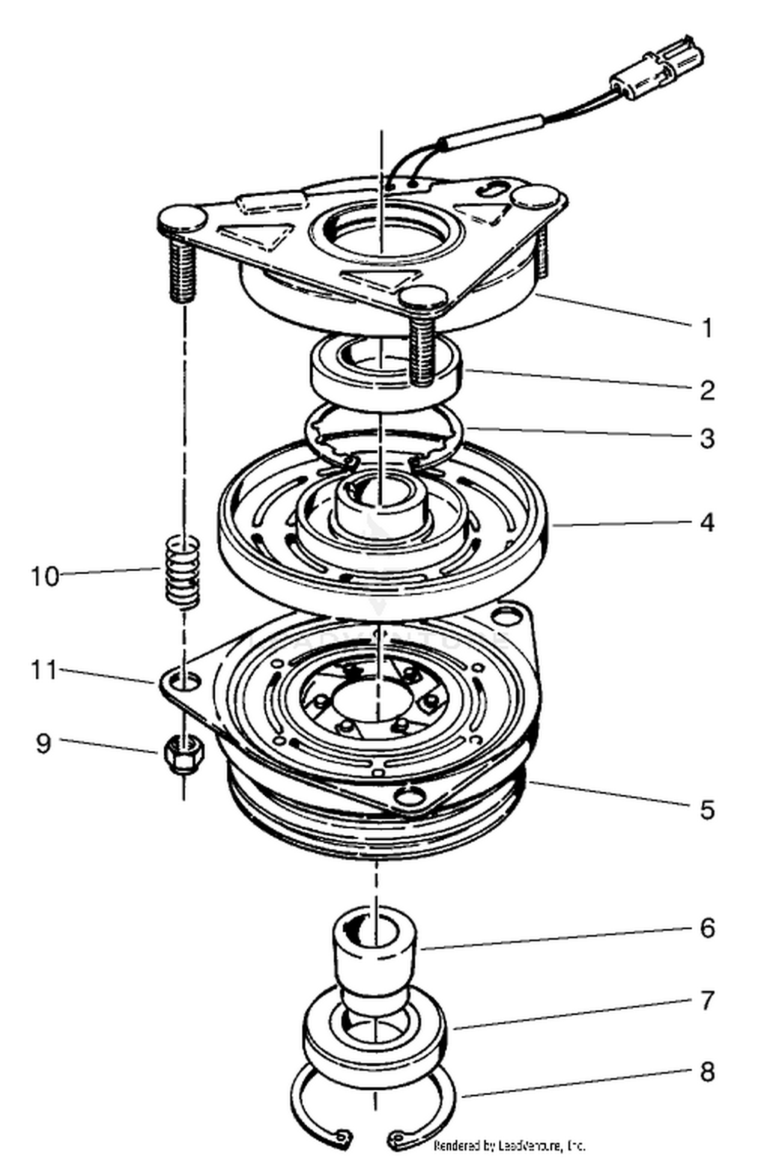 Clutch Assembly No. 86-1710