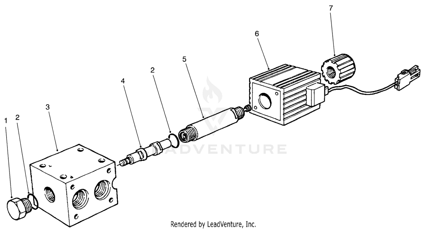 Solenoid Valve Assembly No. 76-9970 (model No. 03603)