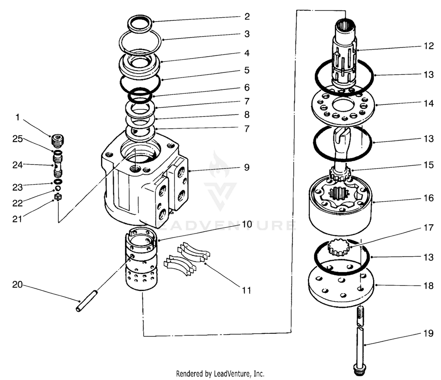 Power Steering Valve No. 92-9729