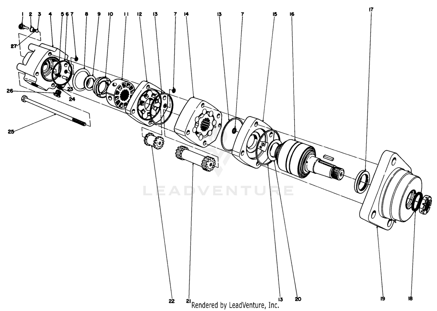 Front Wheel Motor No. 36-5610