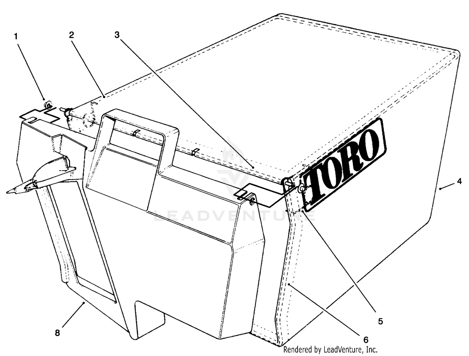 Grass Bag Assembly