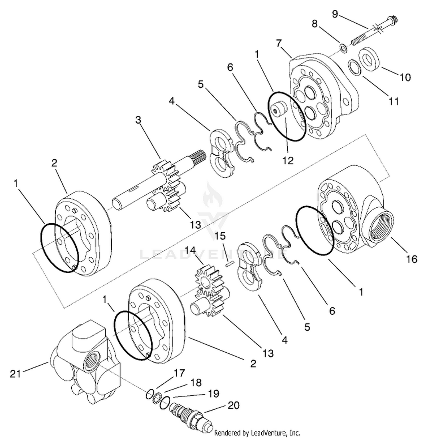 Gear Pump Assembly No.94-8297