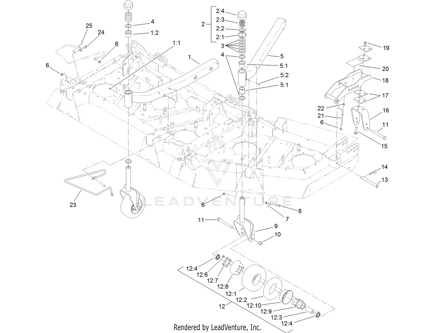 Caster Wheel Assembly