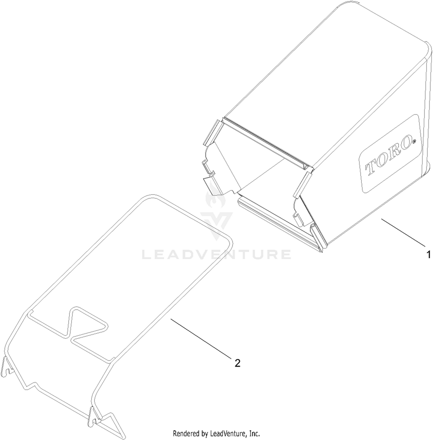 Grass Bag Assembly