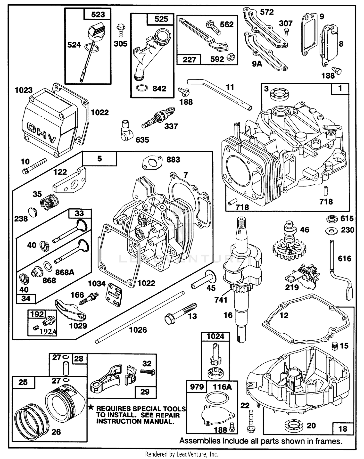 Engine Gts-150 77-8990
