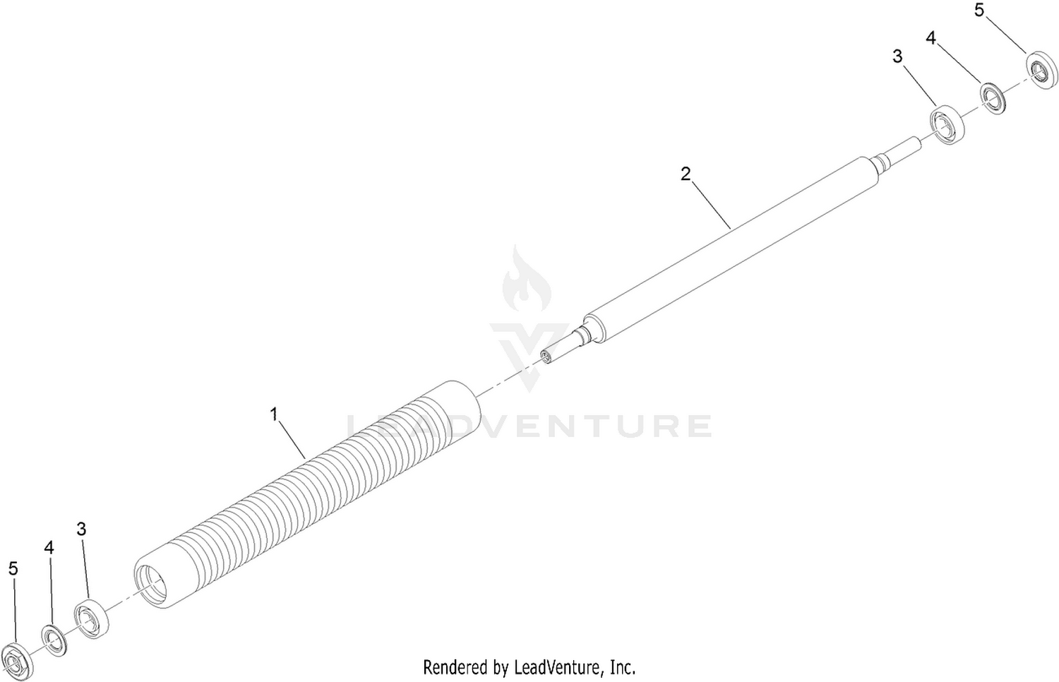 Wiehle Roller Assembly No. 140-3362