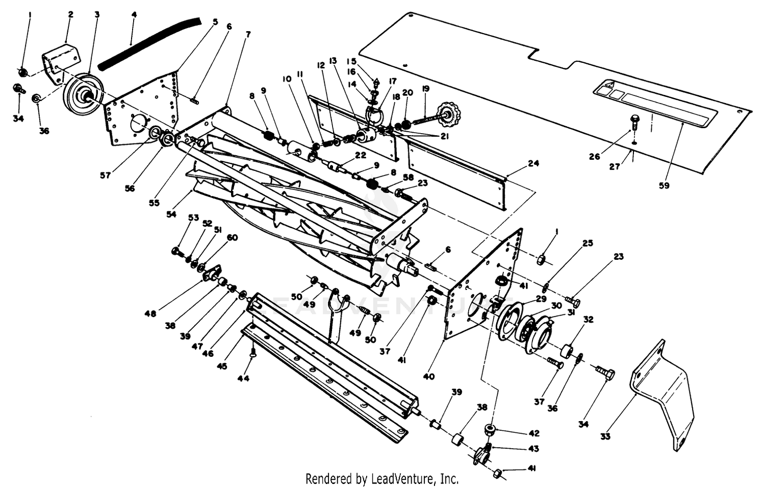 8  11 Blade Cutting Unit Reel Assembly (continued)