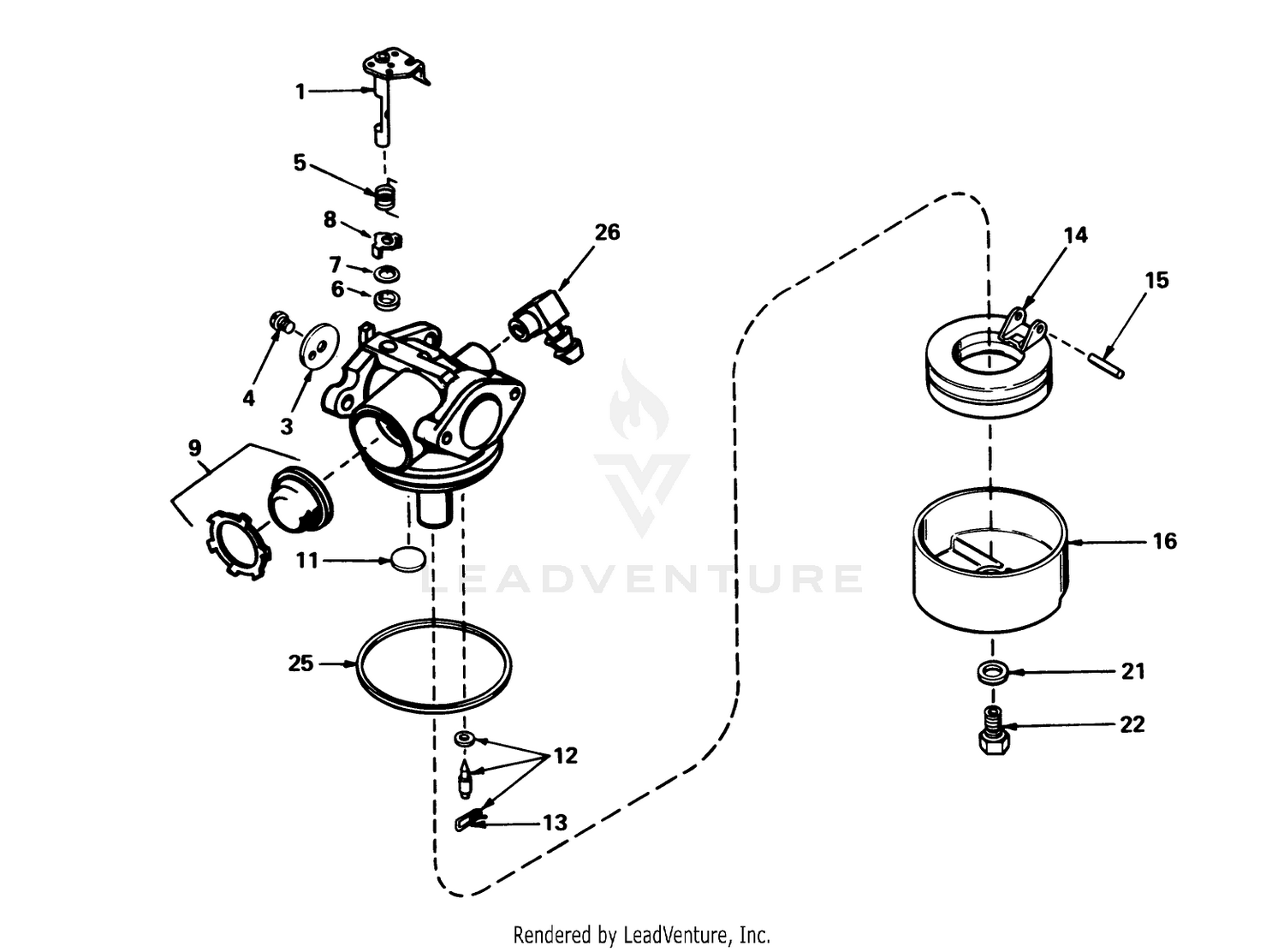 Carburetor No. 632050
