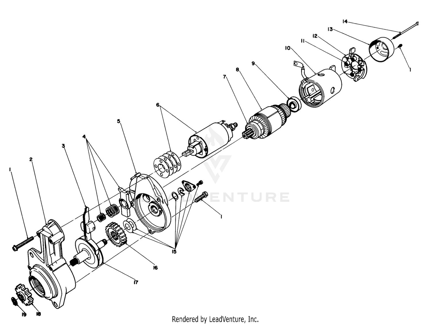 Starter Assembly No. 43-0360