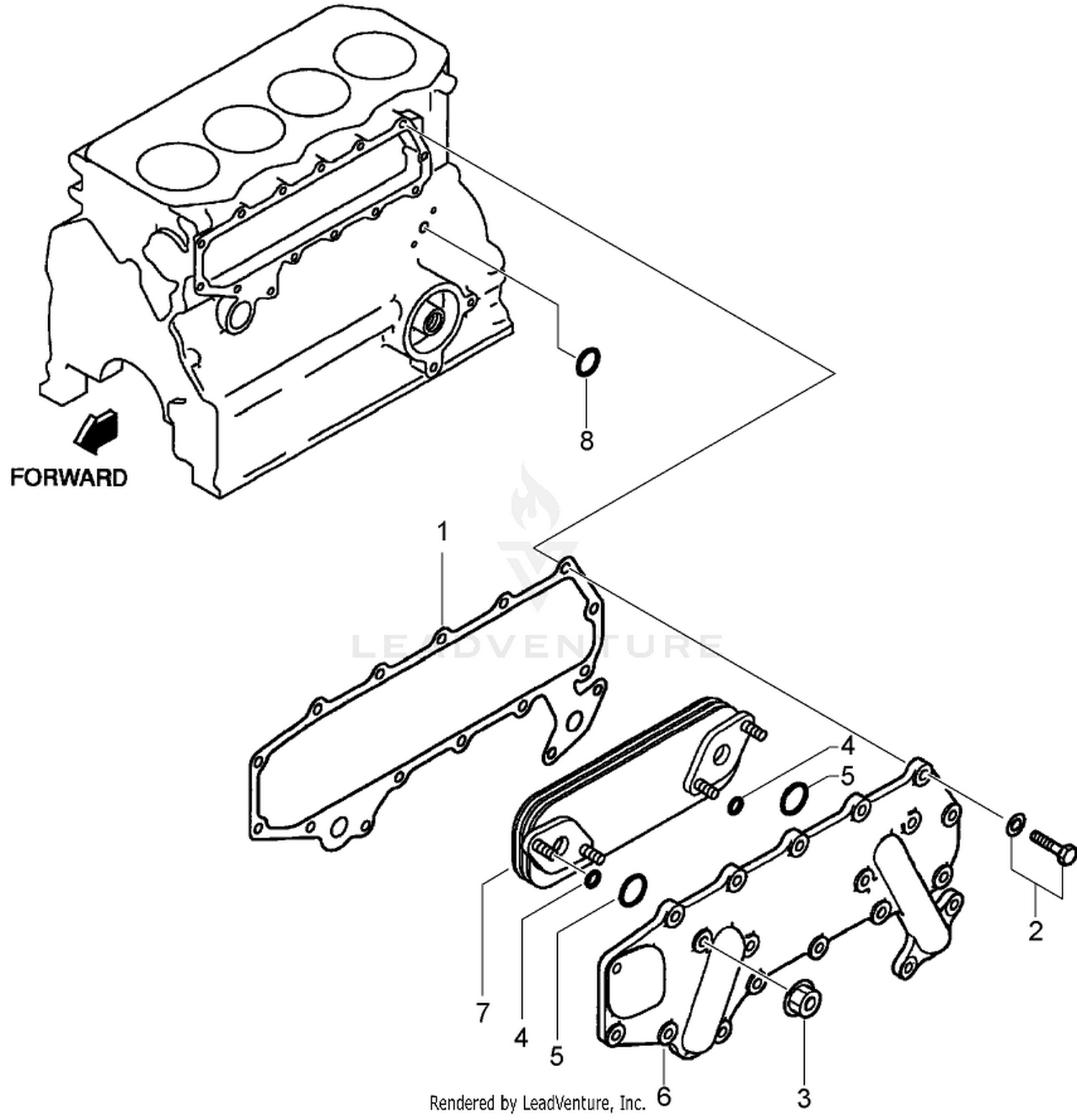 Oil Cooler Assembly