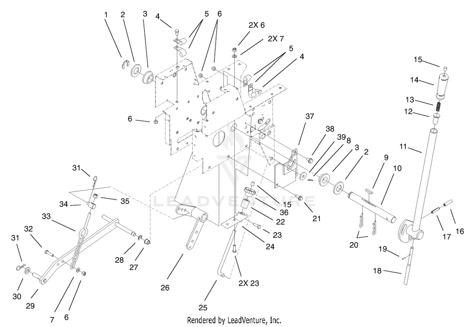 Manual Lift Assembly