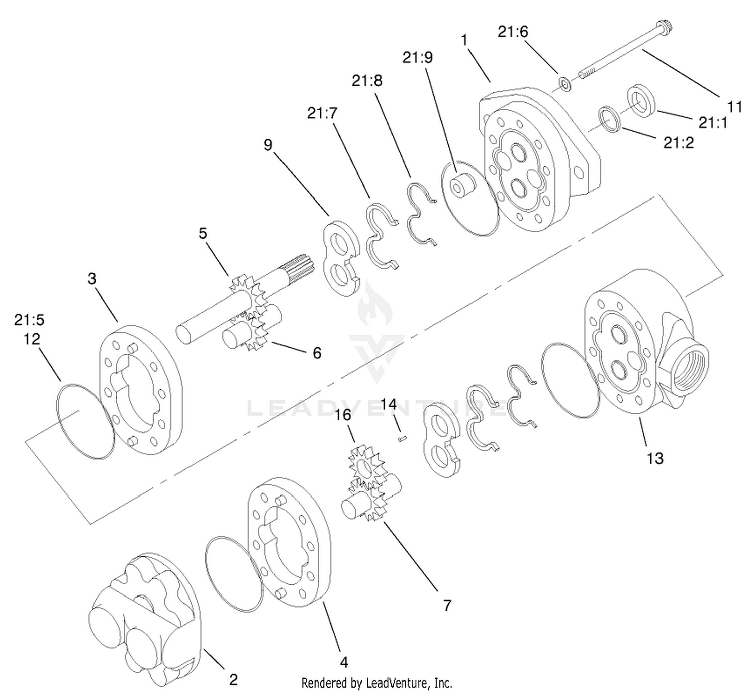 Gear Pump Assembly No. 95-8601