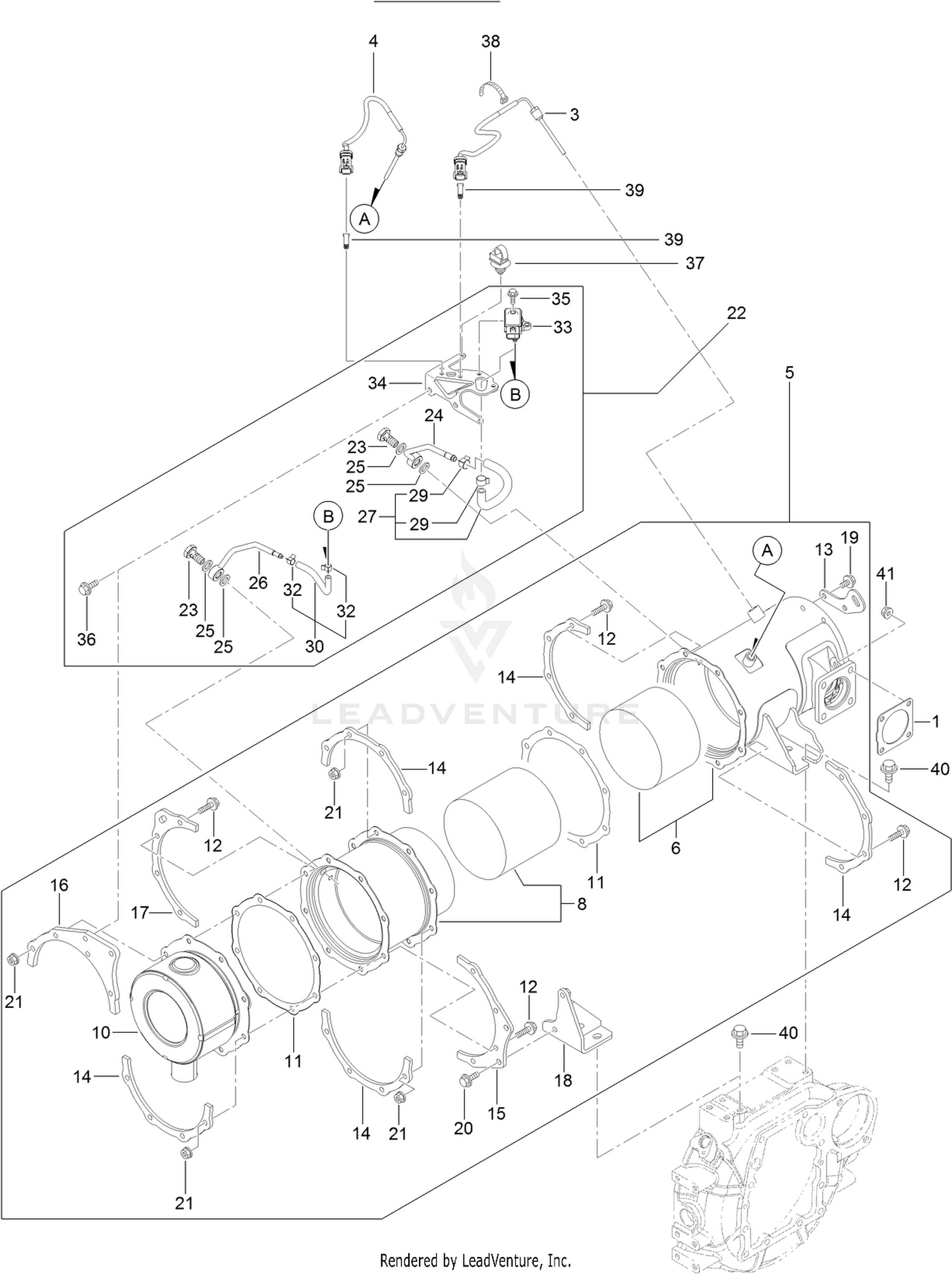 Diesel Particulate Filter Assembly