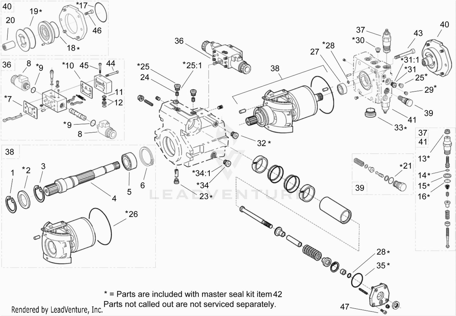 Piston Pump Assembly No. 110-5989