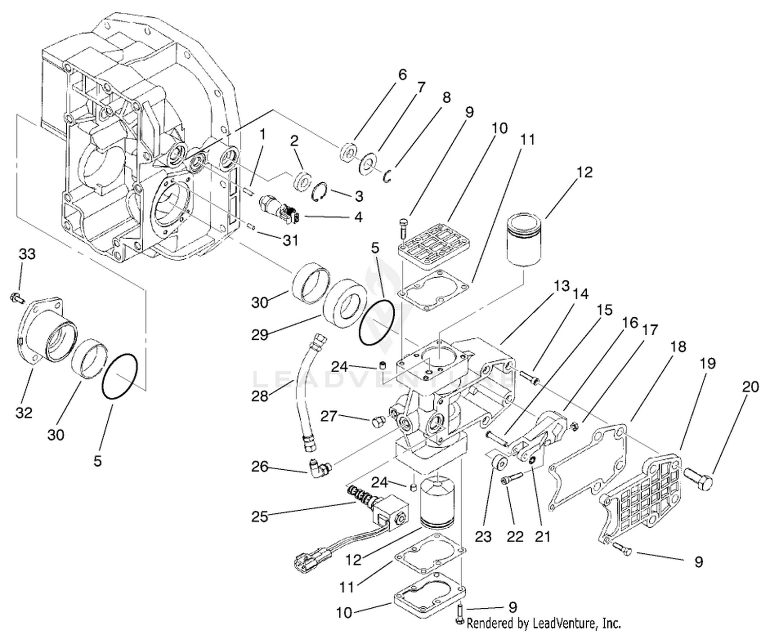 Hydraulic Control Housing Assembly