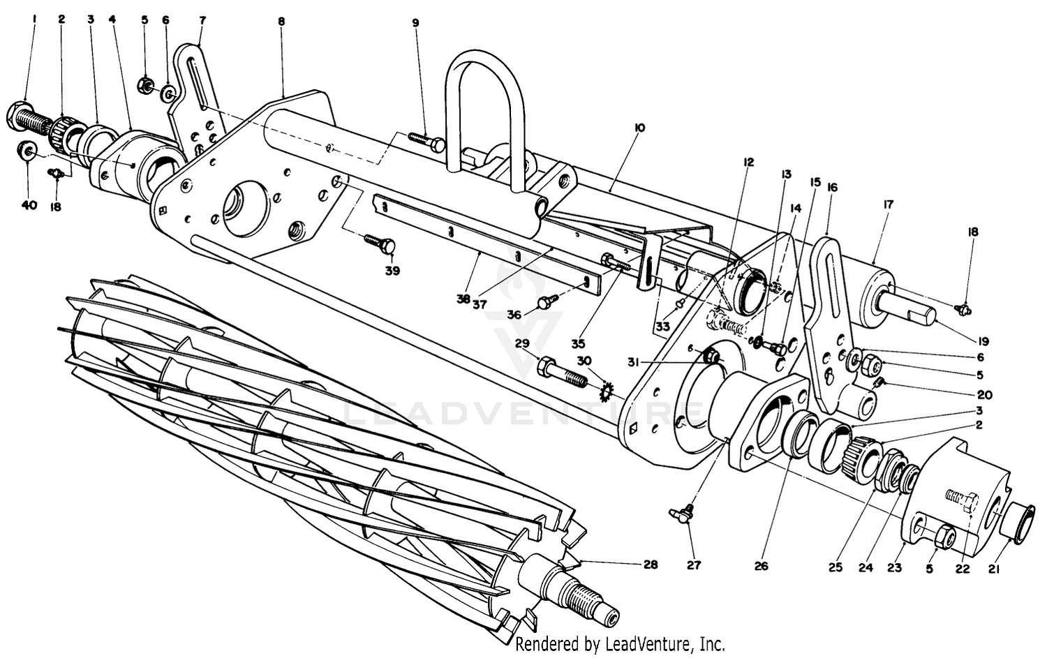 Cutting Unit (11 Blade) Model No. 04450 (18 Blade) Model No. 04468