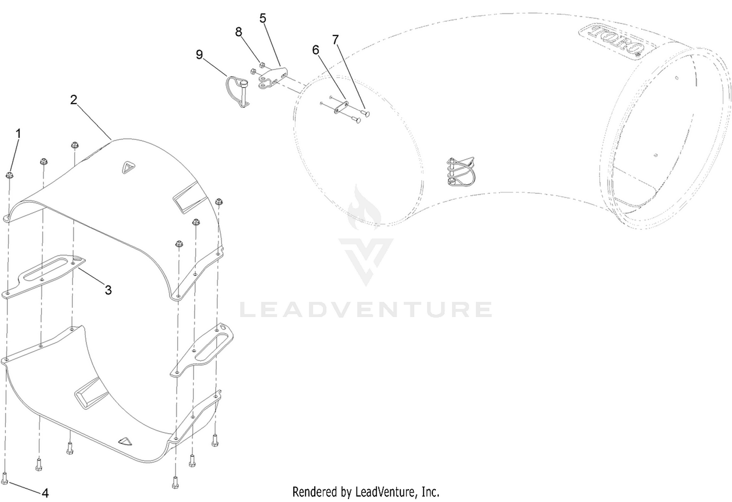Rectangular Nozzle Kit No. 119-6281