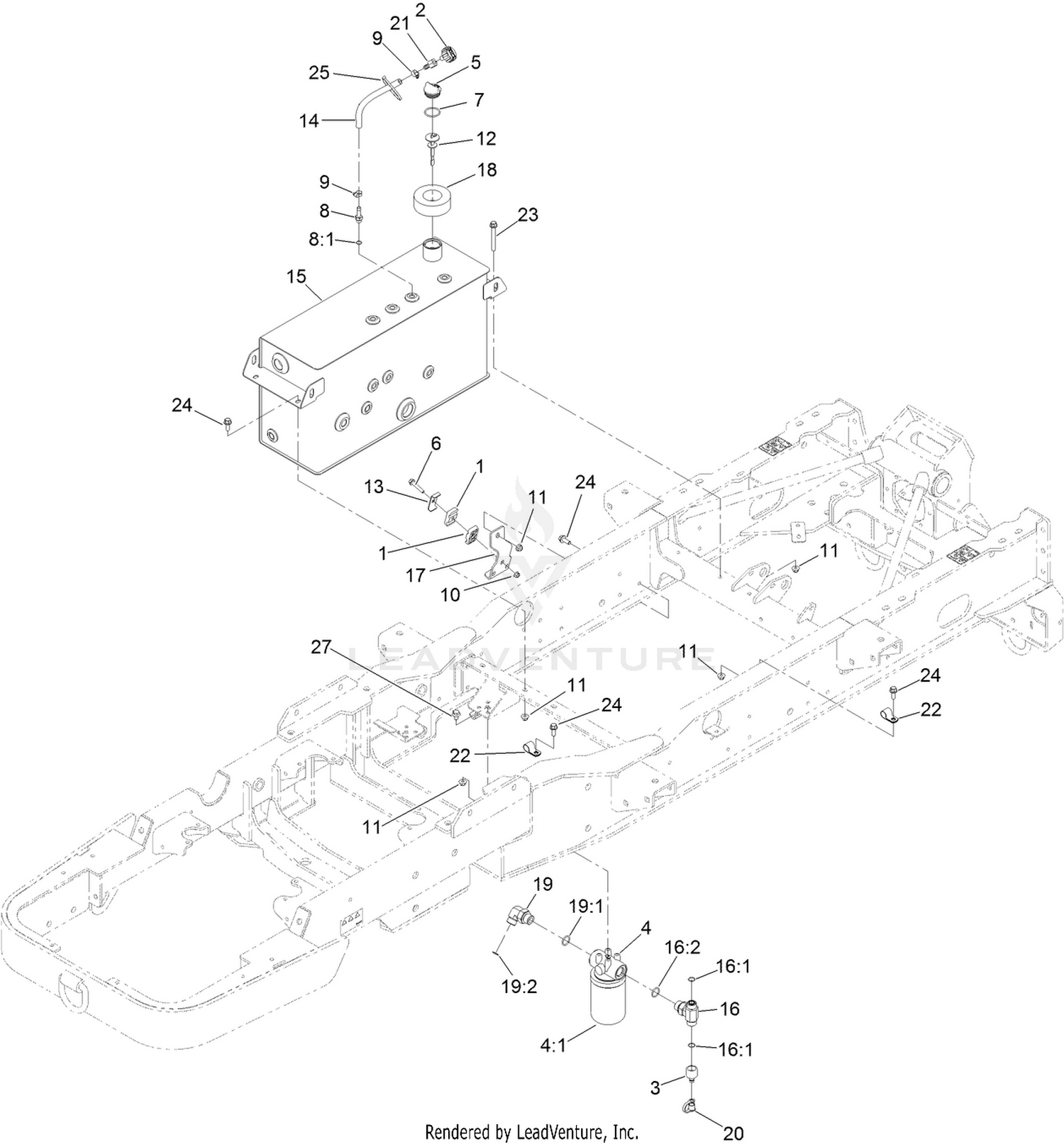 Hydraulic Tank Assembly