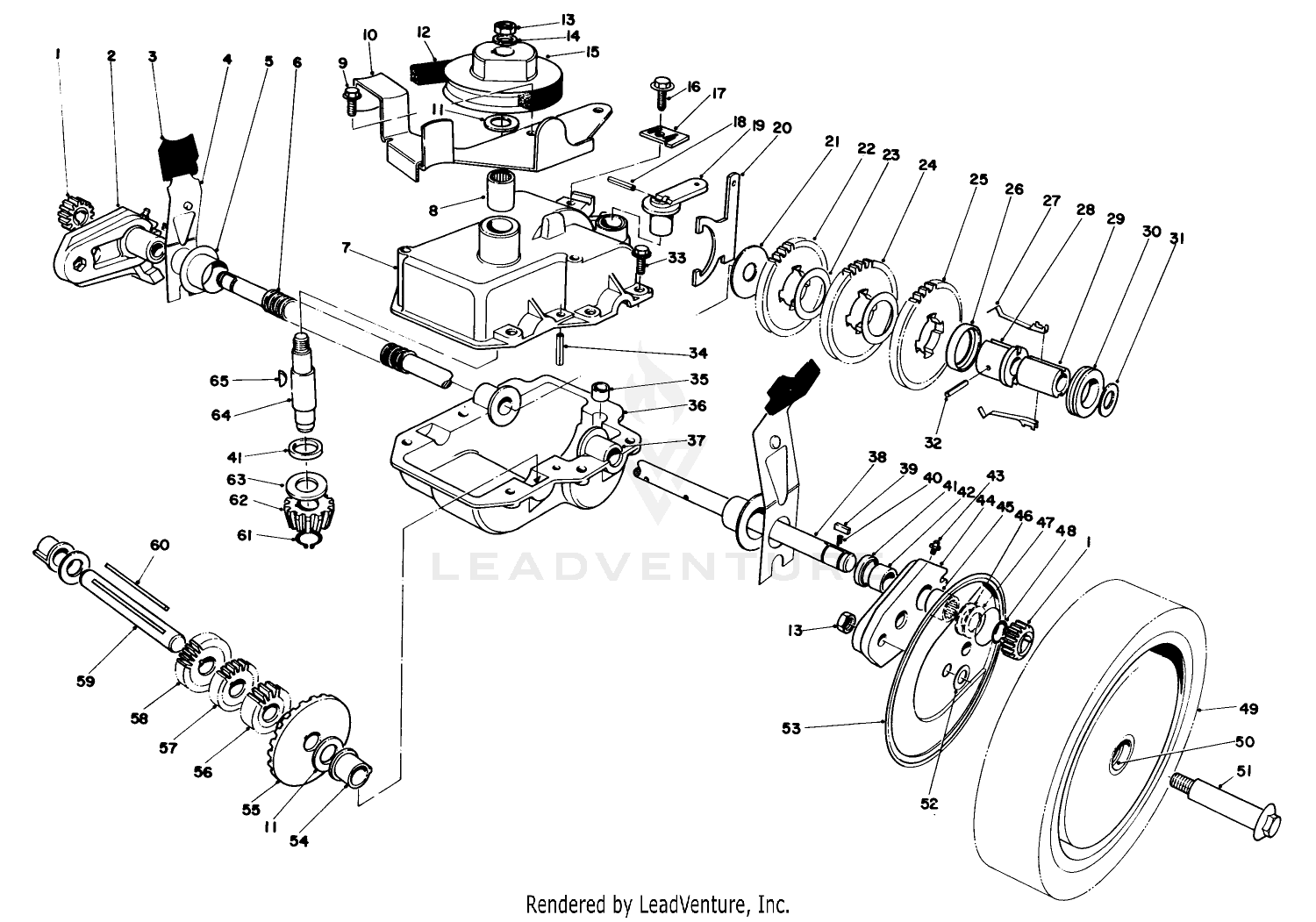 GEAR CASE ASSEMBLY