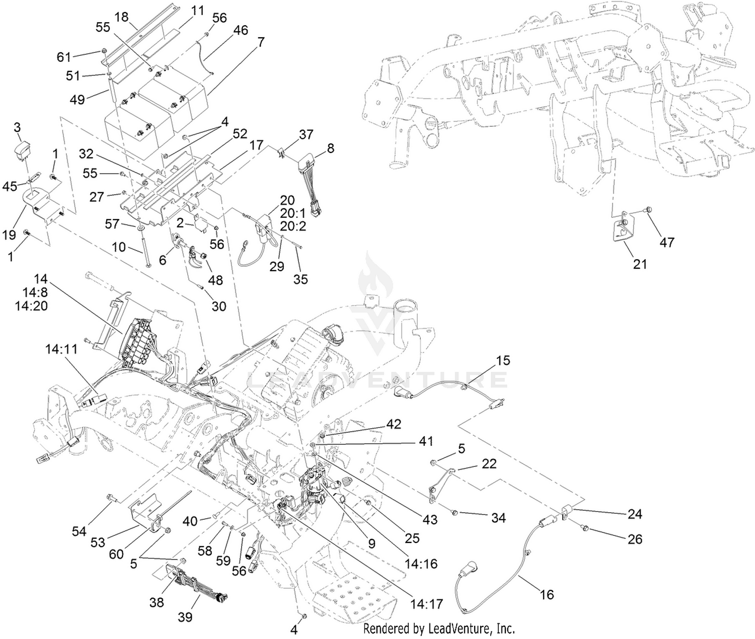 Electric Mow Battery Assembly