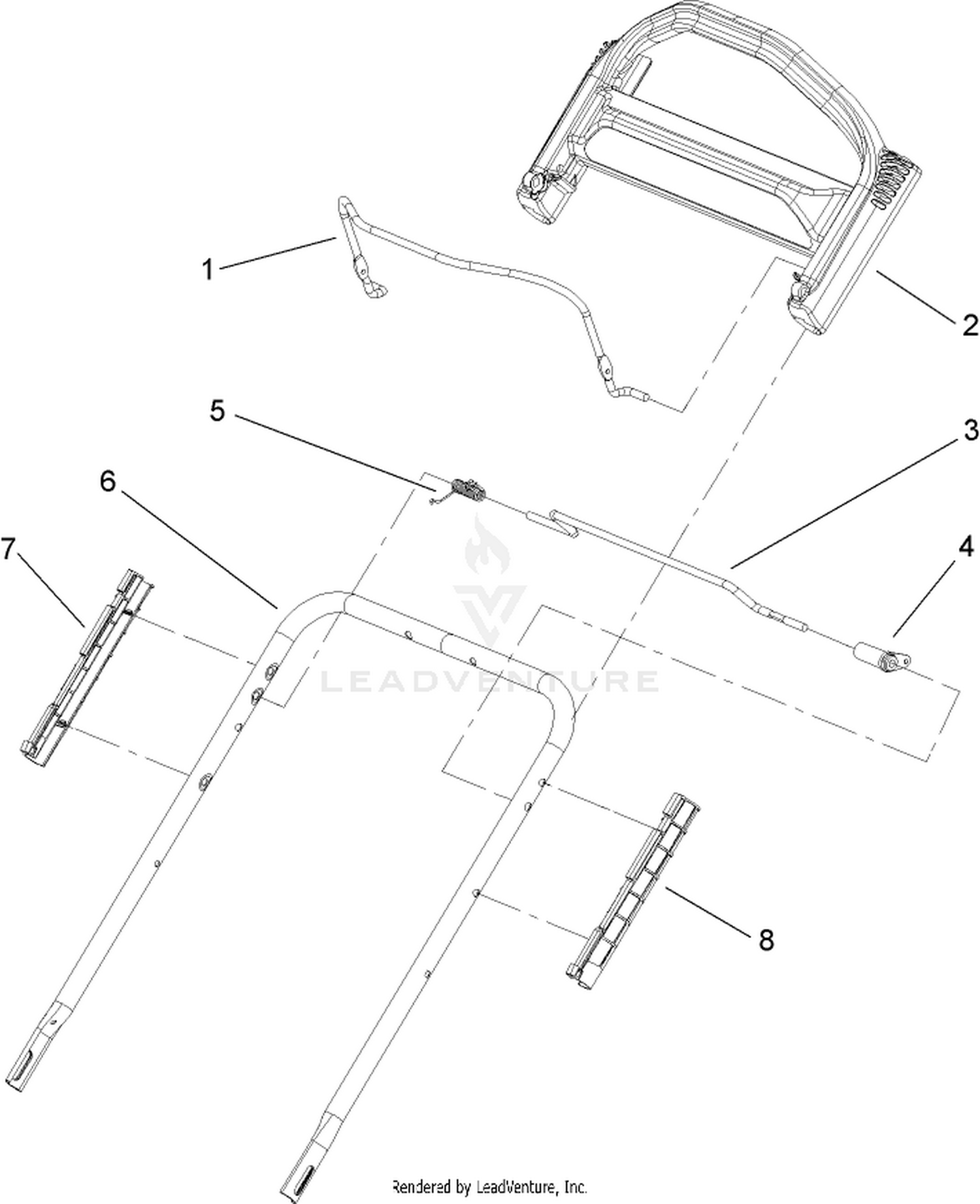 Upper Handle Assembly