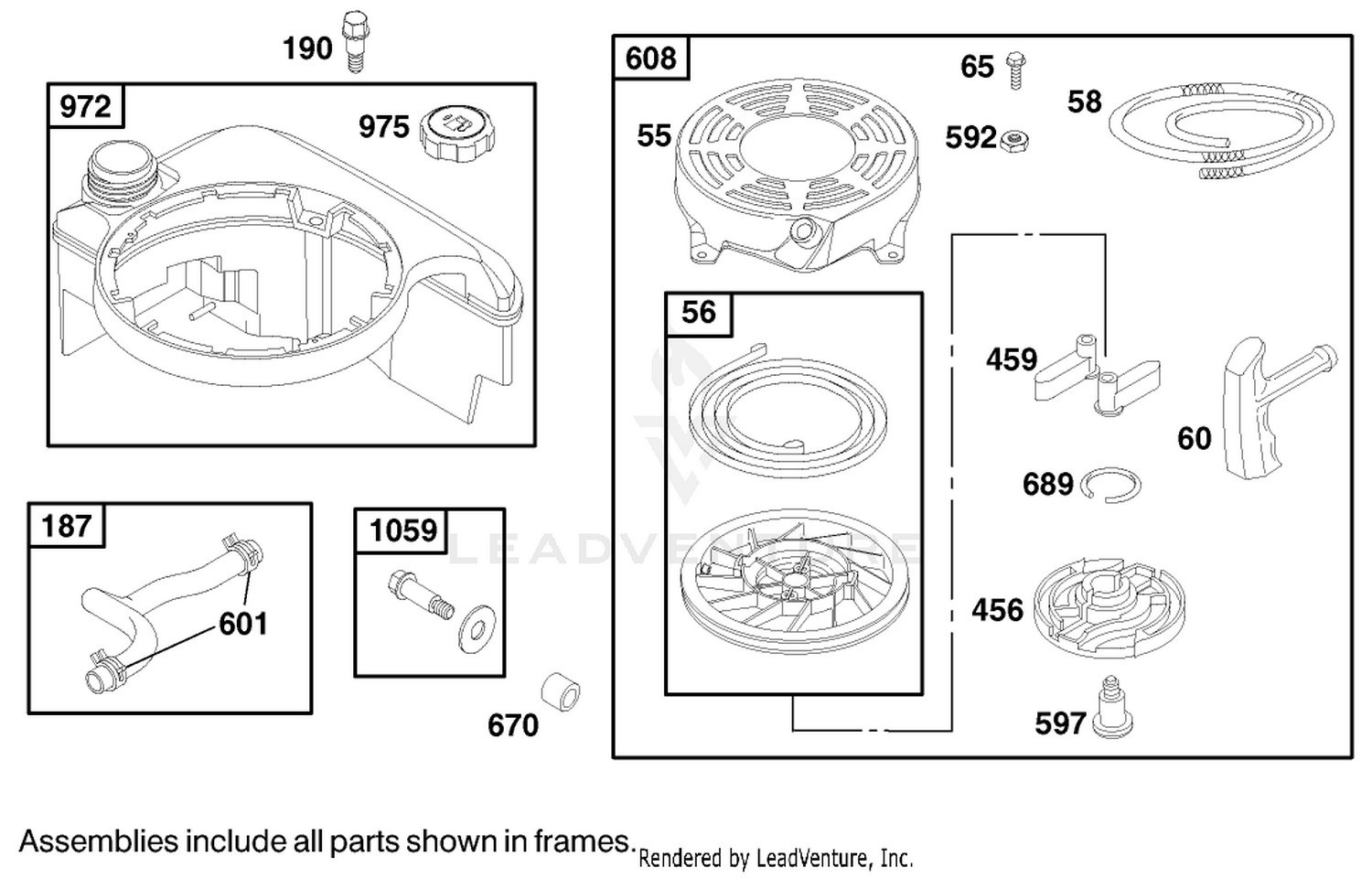 Assembly diagram