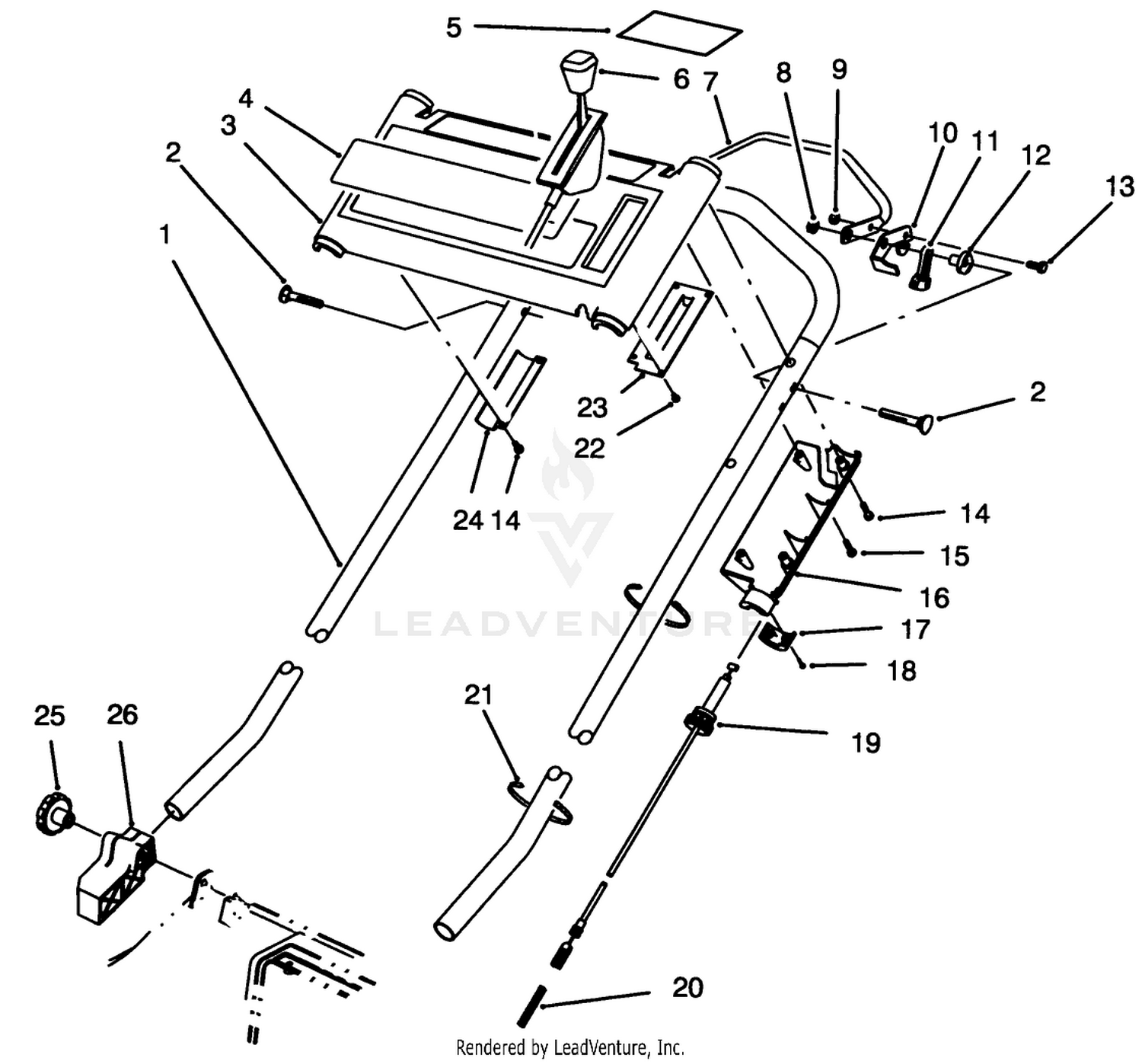 S. P. Handle Assembly