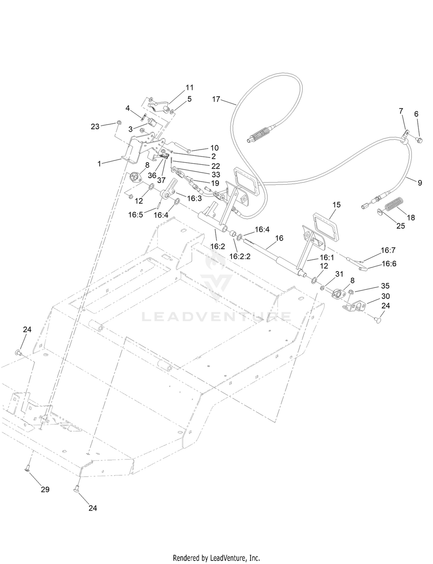Brake Pedal Assembly